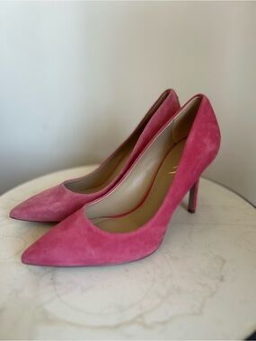 Sam Edelman Suede Pointed Toe Stiletto Pumps - Women's